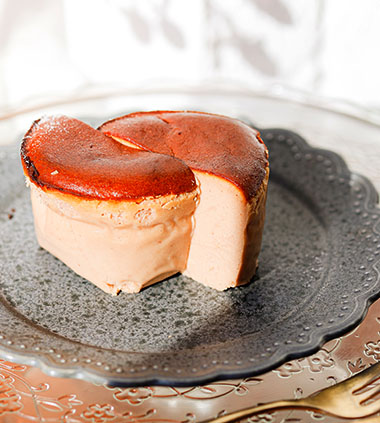 栗のチーズケーキ